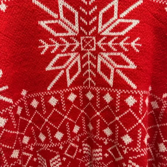 HEIMISH USA Red and White Knit Sweater - Picture 2 of 3